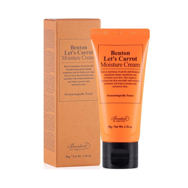 [BENTON] Let`s Carrot Moist Cream 50g 벤튼 렛츠 캐롯 모이스처 크림 50g